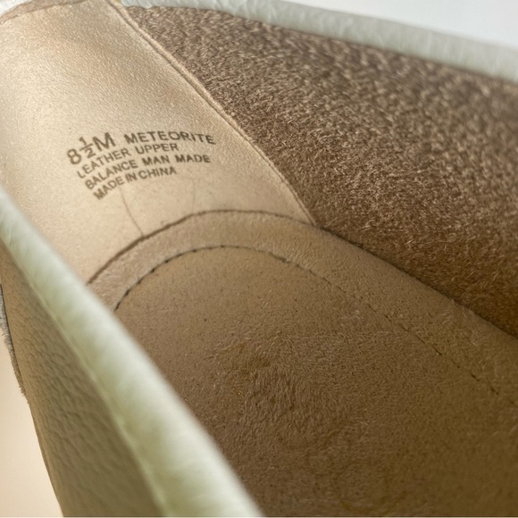 Aerosoles Size 8.5 Meteorite Ballet Flat Shoes Beige Two Toned Medium Width - Picture 9 of 13